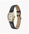 Fossil Harlow 27 mm Three-Hand Black Leather Watch and Bracelet Set ES5526SET - 別ビュー 5