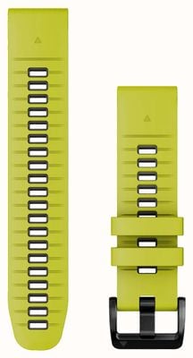 Garmin Quickfit 22 mm Armband nur elektrisches Kalk/Graphit-Silikon 010-13280-03