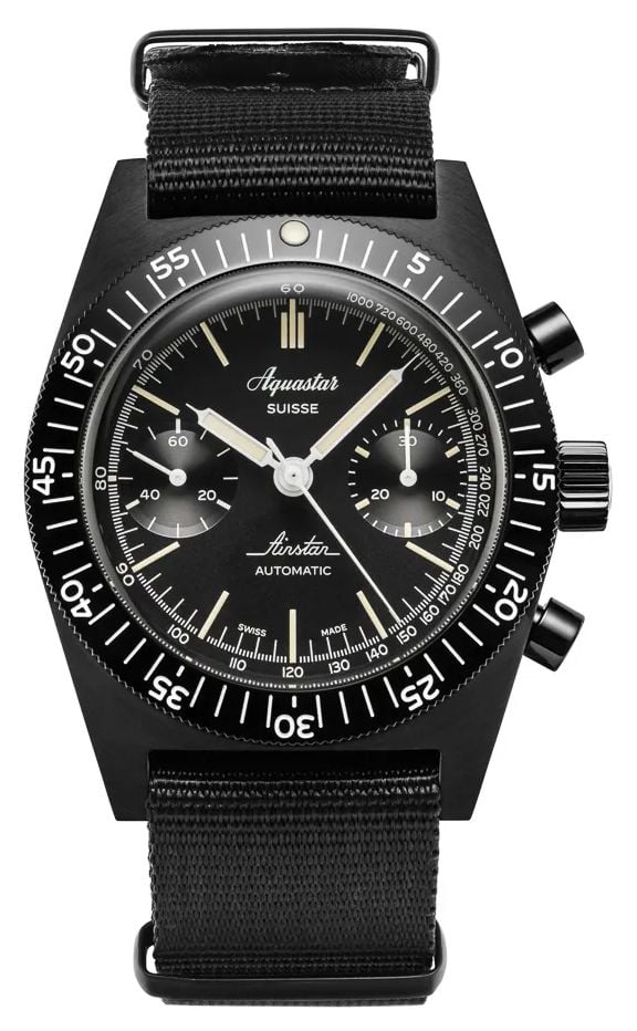 Aquastar Airstar Chronograph 60th Anniversary ReEdition Watch