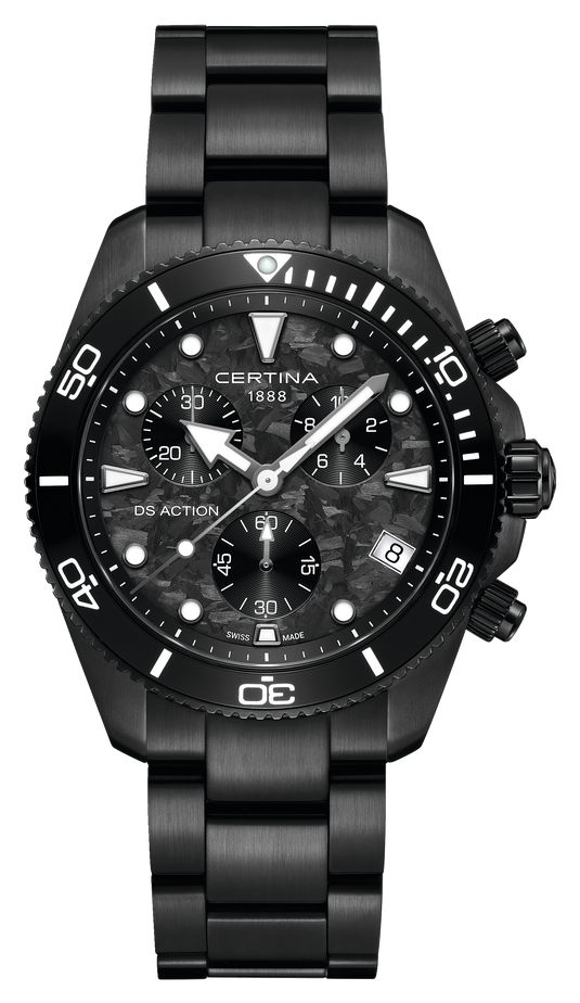 Certina DS Action Chrono Quartz (42 mm) cadran montre