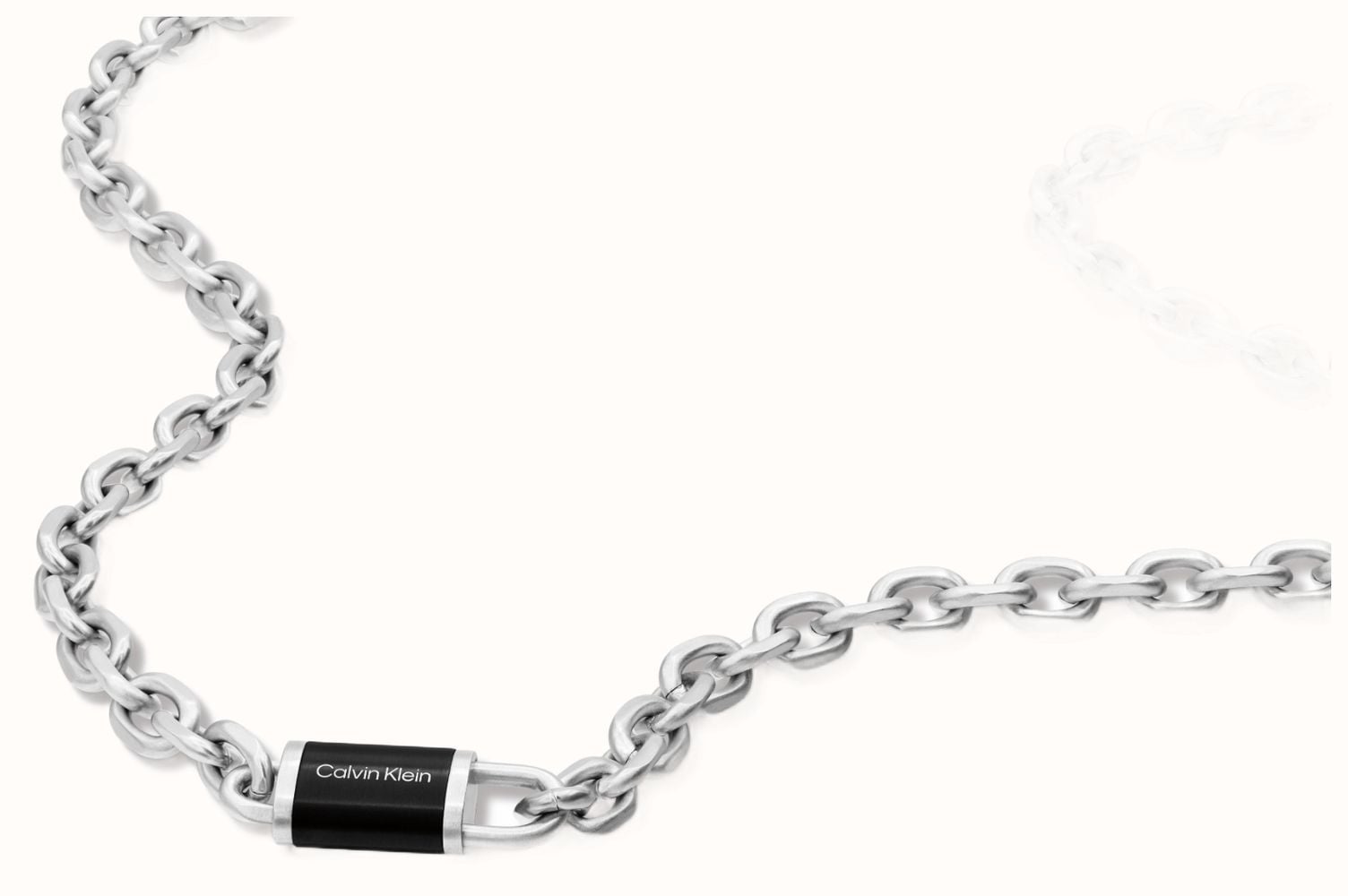 Calvin Klein Interlock Stainless Steel Mens Necklace 35100117 - альтернативный вид 2