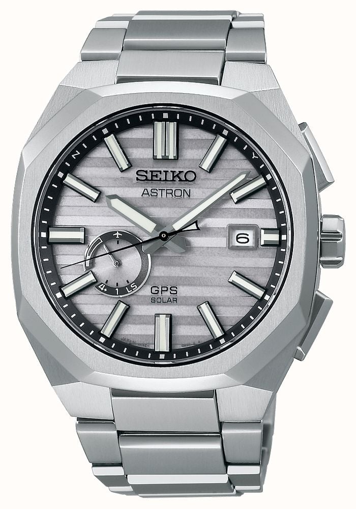 Seiko Astron GPS Solar Titanium Crystal Box Limited Edition SSJ017J1 First Class Watches CAN