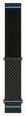 Garmin Quick Release Band (20mm) Black & Azure ComfortFit Fabric - Strap Only 010-13900-00