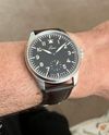 Customer picture of Laco Ulm 39 (39mm) Black Dial / Brown Leather Strap 862172