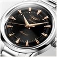 LONGINES Conquest Heritage Automatic (38mm) Black Dial / Stainless Steel Bracelet L16494526 - alternate view 3