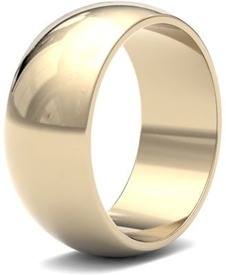 James Moore & Co | 9ct 黄金 | 8毫米 | 轻盈 | D型尺寸 | ag_8lld-9y AG_8LLD-9Y