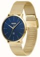 HUGO STYLE / 40mm / Blue Dial / Gold-Tone Stainless Steel Mesh Bracelet 1530473 - alternate view 2
