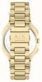 Armani Exchange Dual-Time Quartz (40mm) Black Dial / Gold PVD Stainless Steel Bracelet AX1476 - vista alternativa 4