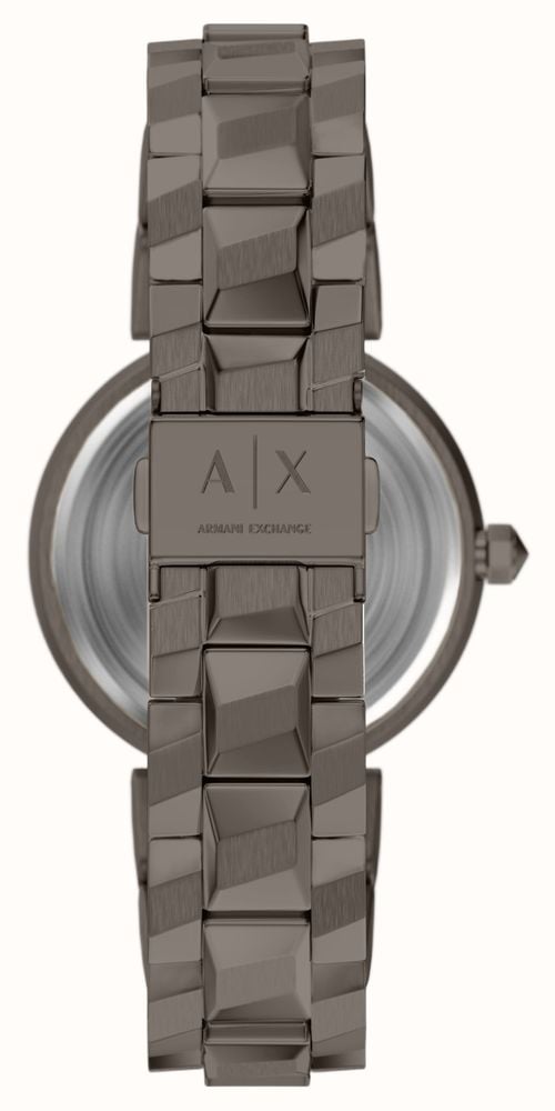 Armani Exchange Two-Hand Quartz (34mm) Brown Sunray Dial / Brown PVD Stainless Steel Bracelet AX4410 - 备用视图 2