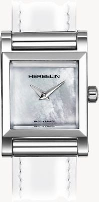 Herbelin Boitier de montre Antarès - cadran nacre / acier inoxydable - boitier seul H17144AP09