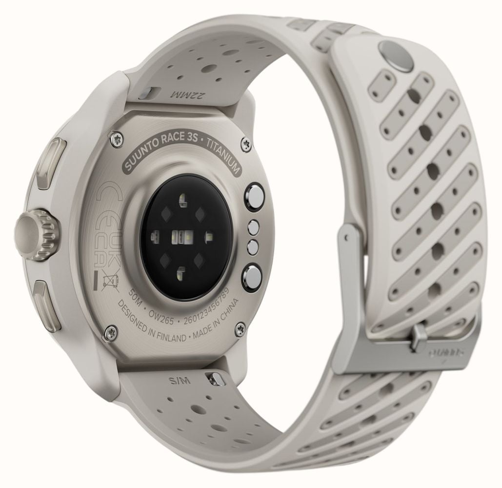 Suunto RACE 3S Titanium AMOLED Multisport Performance Watch (49mm) Feather Grey SS051646000 - альтернативный вид 9
