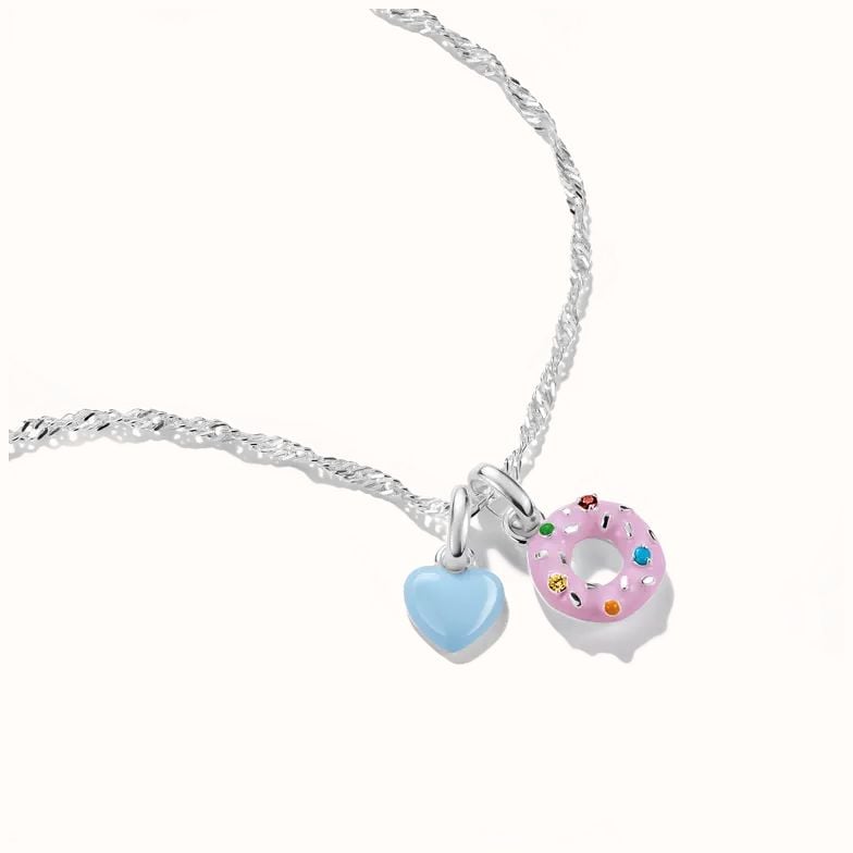 Thomas Sabo Donut Charm With Multicoloured Stones – Connect CC1367-M02-7 - alternatieve weergave 3
