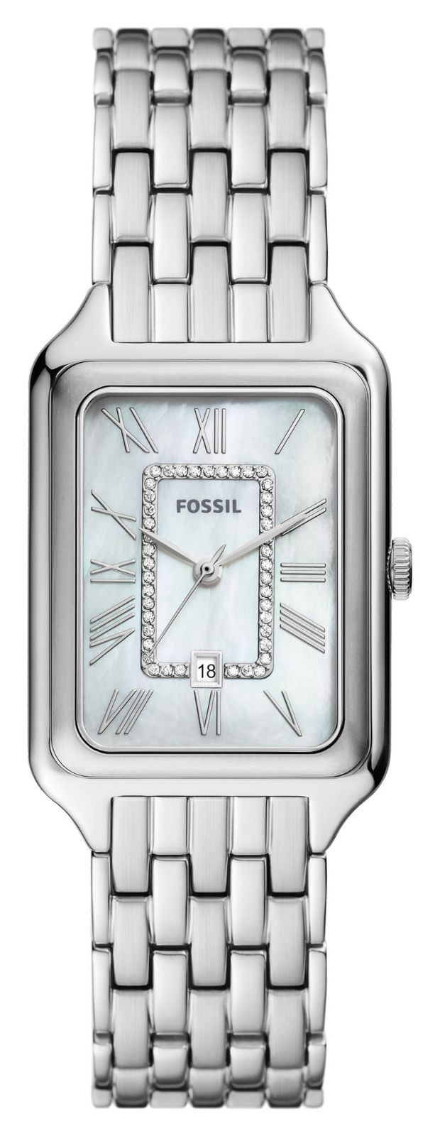 Fossil Raquel (26mm) cadran nacre / bracelet acier montre