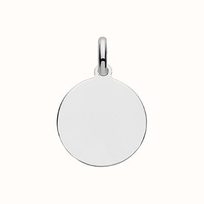 James Moore TH Silver 15mm Round Disc - Engraveable G61031