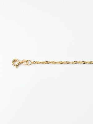 9ct Yellow Gold Sold Signapore 18" 1.65mm Chain SSIN-165-9Y-18