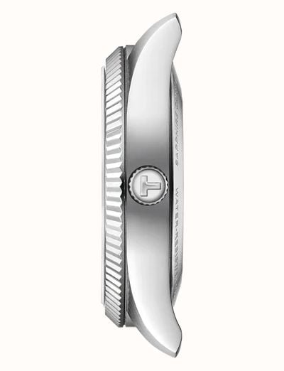 Tissot Ballade Automatic Chronometer (39mm) Ice Blue Dial / Stainless Steel Bracelet T1564081135300 - vista alternativa 4
