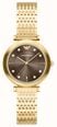 Emporio Armani Three-Hand Crystal Quartz (32mm) Brown Sunray Dial / Gold PVD Stainless Steel Bracelet AR11810