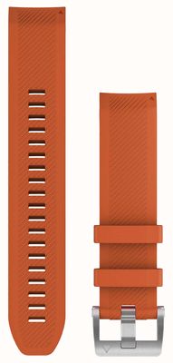 Garmin Bracelet Quickfit 22 marq uniquement bracelet en caoutchouc orange 010-12738-34