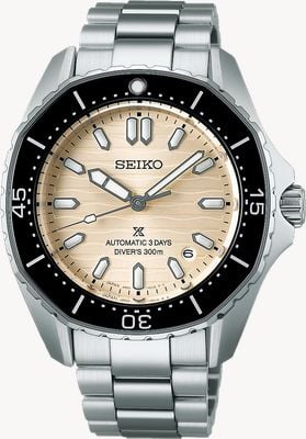 Seiko Prospex 潜水员水肺机械多边形珍珠白 SPB481J1