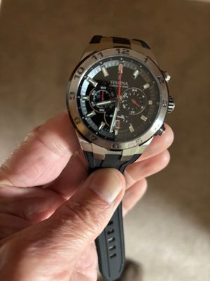 Festina Men's Chrono Bike 2024 (44.5mm) Black Dial / Black