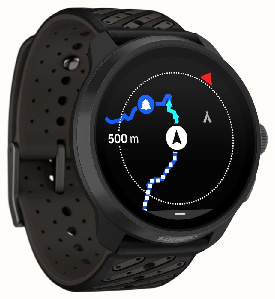 Suunto RACE 3S Titanium AMOLED Multisport Performance Watch (49mm) All Black SS051645000 - альтернативный вид 3