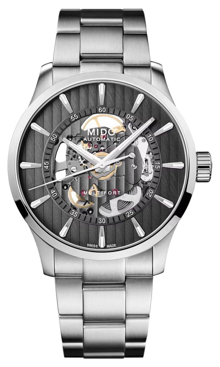 MIDO Multifort Skeleton Vertigo automatique (42mm) cadran montre