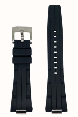 Herbelin | alça preta fkm para boné camarat 1646 | 25 645 ca 1646A14CA STRAP ONLY