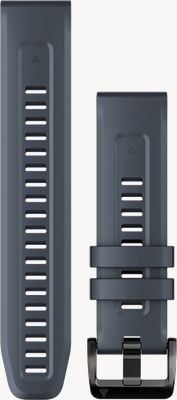 Garmin Quickfit 22 mm Armband nur granitblaues Silikon 010-13111-05