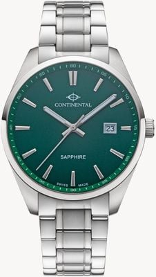 Continental Contemporary Round (41mm) Green Dial / Stainless Steel Bracelet 23001-GD101950