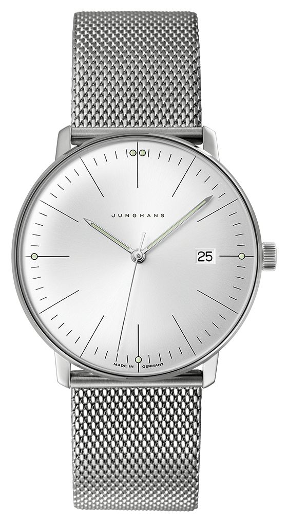 Junghans Heren max bill quartz roestvrij stalen horloge