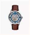 Fossil Townsman 44 mm Automatic Brown Leather ME3267