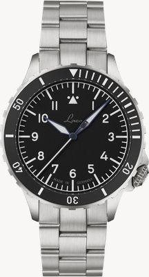 Laco Köln automatic (41 мм) с черным циферблатом / браслетом из нержавеющей стали 862191.MB