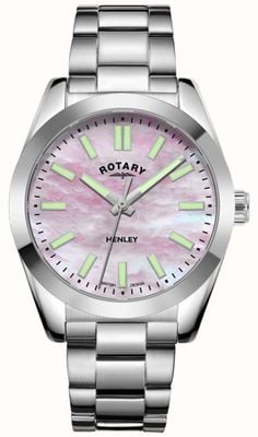 Rotary Women's Henley | Mother-of-Pearl Dial | Stainless Steel Bracelet LB05280/07