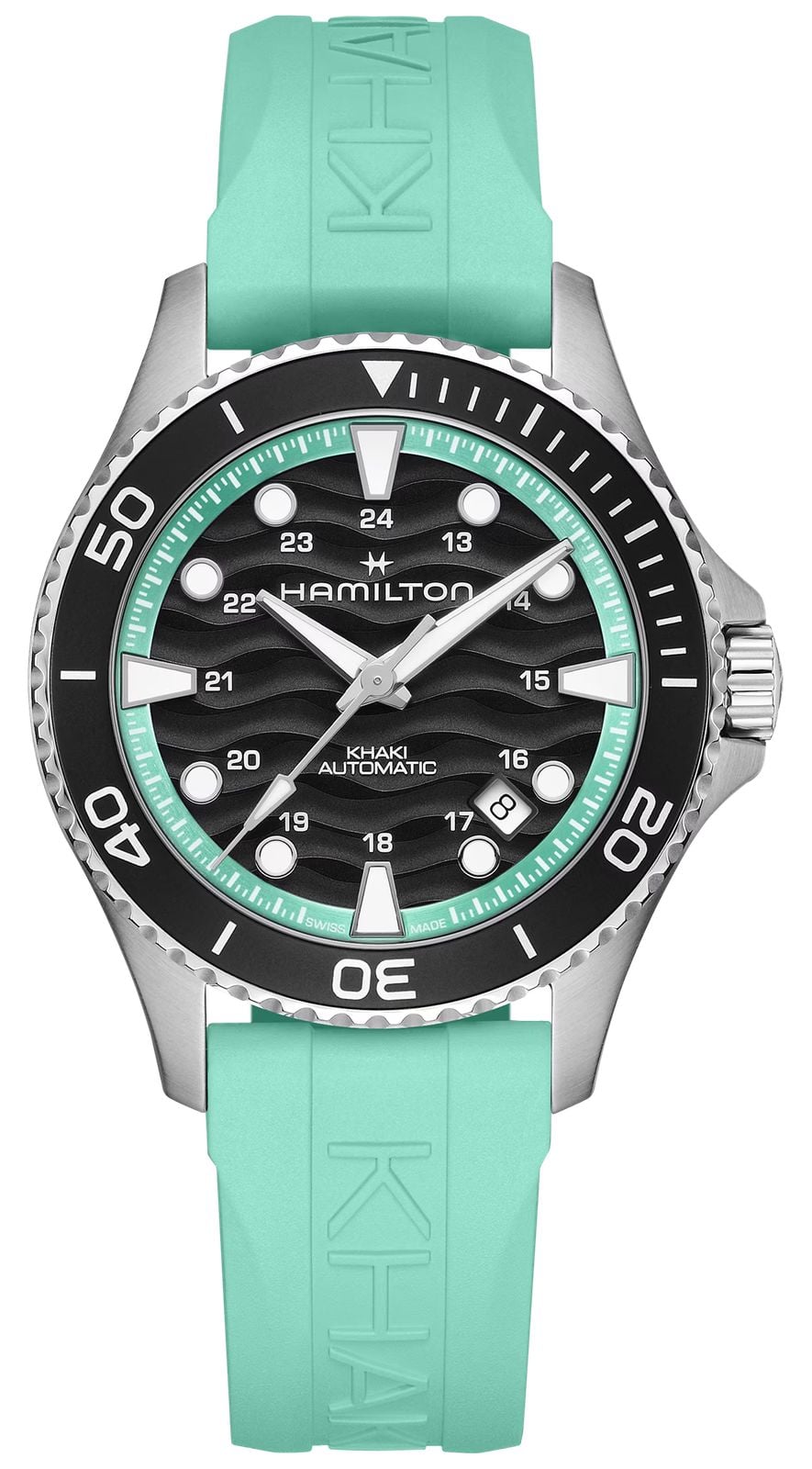 Hamilton FusÃ©e automatique kaki marine (40 mm), cadran noir montre