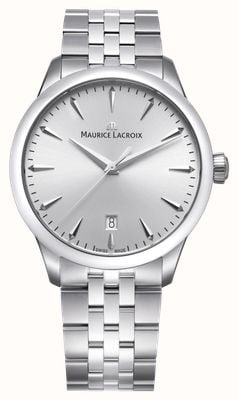 Maurice Lacroix 1975 Quartz (39mm) Silver Sun-Brushed Dial / Stainless Steel Bracelet 751007-SS002-130-1