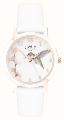 Limit | Women's Watch Secret Garden | White Leather Strap | 60027.73