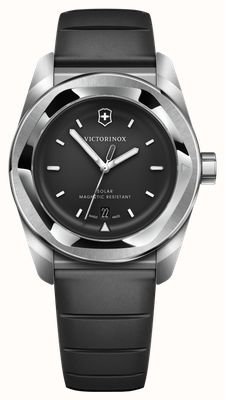 Victorinox Concept One Solar (39 mm) quadrante nero / cinturino in gomma nera 242054