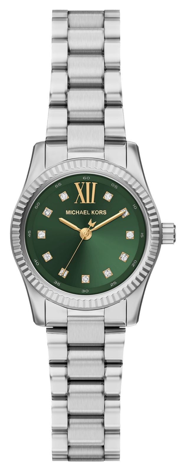 Michael Kors Lexington petite cristal (26 mm) cadran vert montre
