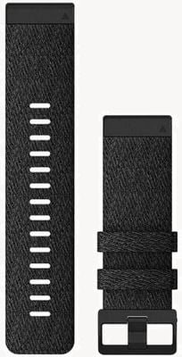 Garmin 仅限Quickfit 26手表表带，黑色混色尼龙 010-12864-07