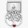 Nomination Classic Tree of Life Sterling Silver Charm 331805/07