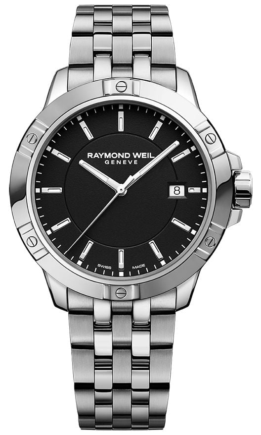 Raymond Weil Quartz classique Tango (41 mm) cadran noir / montre