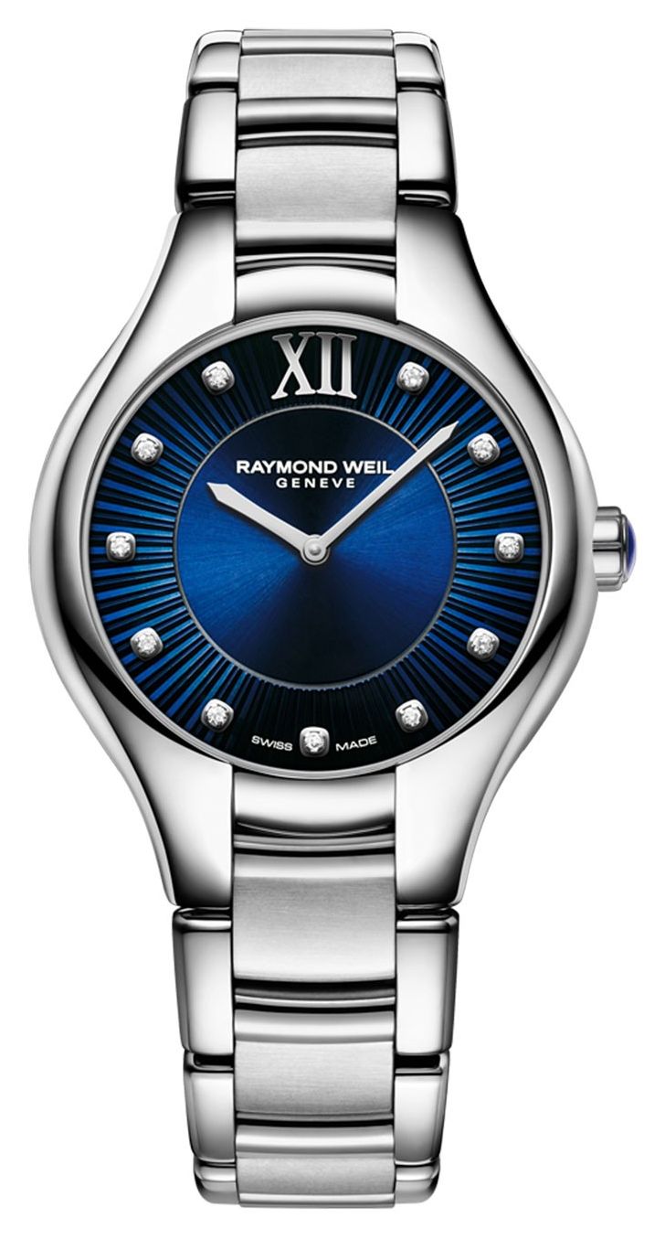 Raymond Weil Ã  quartz diamant Noemia (32 mm), cadran montre