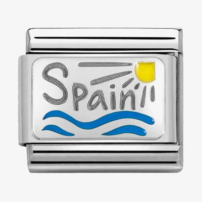Nomination Classic Spain Flag Enamel Charm 330210/02