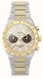 Timex Q Timex Continental Chronograph 36MM Two-Tone Stainless Steel Bracelet Watch TW2Y92300