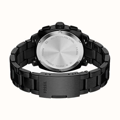Fossil Machine 44mm Chronograph Black Stainless Steel Watch FS6222 - alternate view 5
