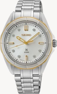 Seiko Damskie buty sportowe Prospex Marine Sports z diamentami w kolorze Dune & Dawn SUR618J1