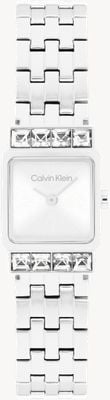 Calvin Klein Poise (16 mm) srebrna tarcza / bransoleta ze stali nierdzewnej 25100161