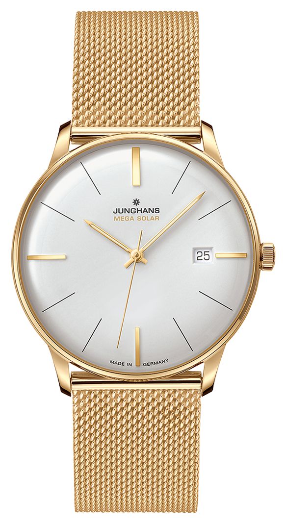 Junghans Meister MEGA Solar Radio-Controlled (38mm) Matte Watch-image-210963