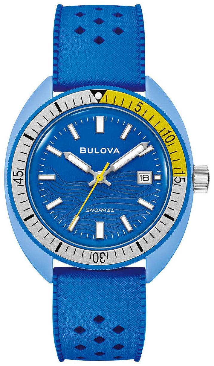 Bulova Tuba Â« poisson-chirurgien bleu Â» (41 mm) cadran montre