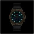 Diesel Stinger Black Leather Blue Dial Watch DZ4733 - альтернативный вид 2